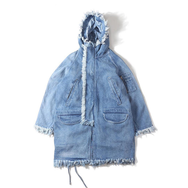 No Chill Denim Parka